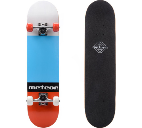 Дерев'яний скейтборд Meteor Salty blue (22649) Дерев'яний скейтборд Meteor Salty blue (22649)