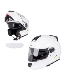 Шолом мотоциклетний W-TEC Vexamo PP Pinlock розмір XL 61-62 см, білий