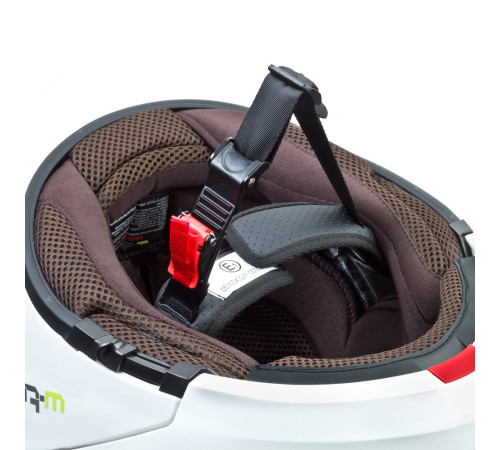 Шолом мотоциклетний W-TEC Vexamo PP Pinlock розмір XL 61-62 см, білий