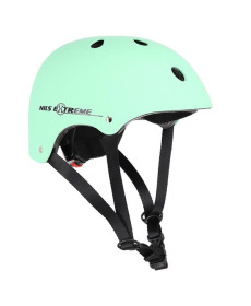 MTV12 ZIELONY MATOWY ROZM. XL (55-61 cm) KASK NILS EXTREME