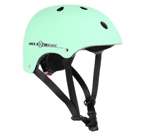 MTV12 ZIELONY MATOWY ROZM. XL (55-61 cm) KASK NILS EXTREME