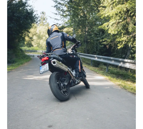 Шолом мотоциклетний W-TEC V586 Urbaztec розмір XS 53-54 см, жовто-сірий