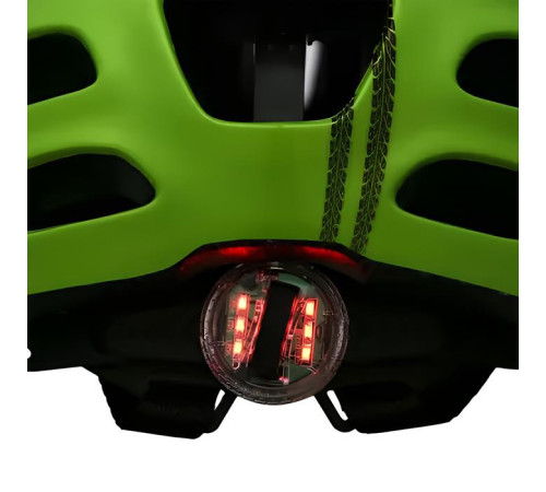 Дитячий шолом NILS EXTREME MTW01 LED розмір XS 44-48 см, зелений