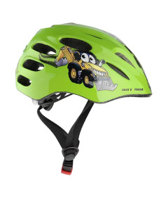 Дитячий шолом NILS EXTREME MTW01 LED розмір XS 44-48 см, зелений