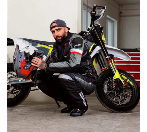 Мотоциклетний шолом W-TEC V331 PR Graphic розмір XS 53-54 см, хакі