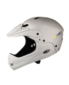  Шолом для спуску W-TEC Downhill - розмір M(54-58) / срібний