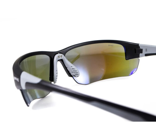 Окуляри захисні спортивні Hercules-7 від Global Vision, сині