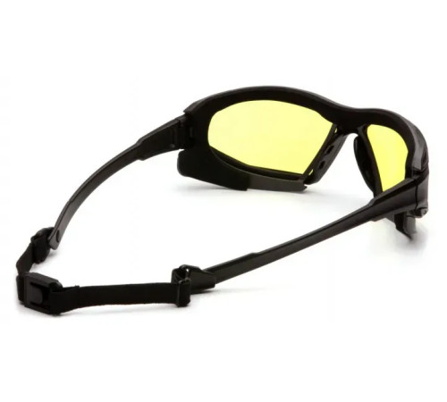 Окуляри захисні з ущільнювачем Pyramex Highlander-PLUS Anti-Fog, жовті Окуляри захисні з ущільнювачем Pyramex Highlander-PLUS Anti-Fog, жовті