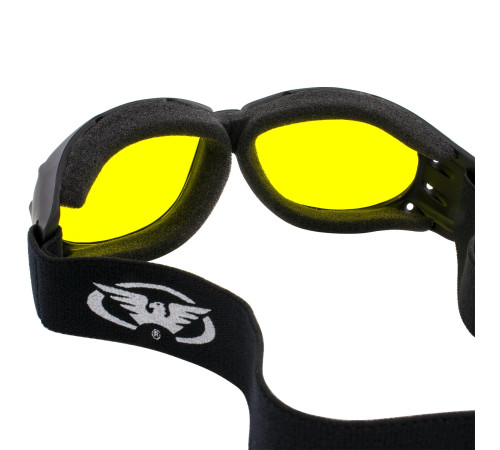 Окуляри захисні Global Vision Eliminator Photochromic, жовті фотохромні