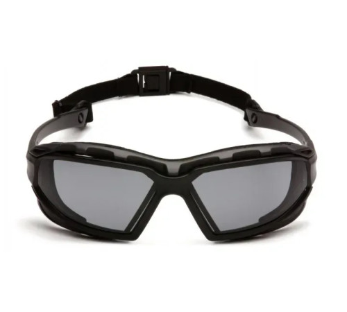 Окуляри захисні з ущільнювачем Pyramex Highlander-PLUS Anti-Fog, сірі Окуляри захисні з ущільнювачем Pyramex Highlander-PLUS Anti-Fog, сірі