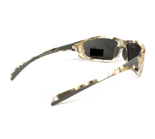 Окуляри захисні Global Vision Hercules-5 White Camo, сірі