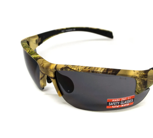 Окуляри захисні Global Vision Hercules-7 Forest Camo, сірі