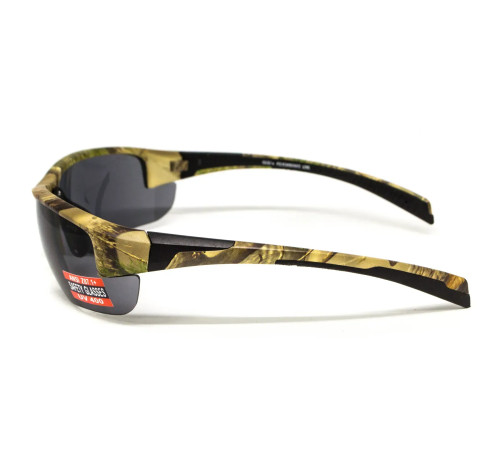Окуляри захисні Global Vision Hercules-7 Forest Camo, сірі