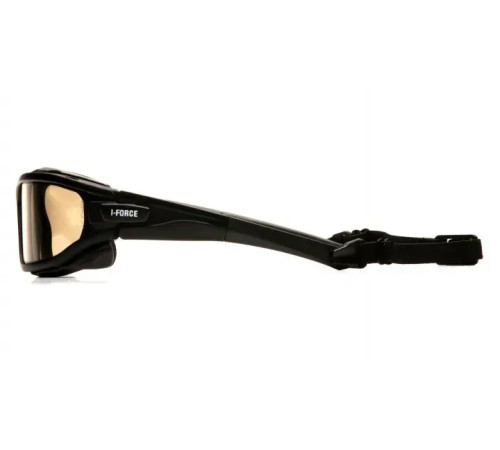 Окуляри захисні з ущільнювачем Pyramex i-Force Slim Anti-Fog, світло-коричневі Окуляри захисні з ущільнювачем Pyramex i-Force Slim Anti-Fog, світло-коричневі