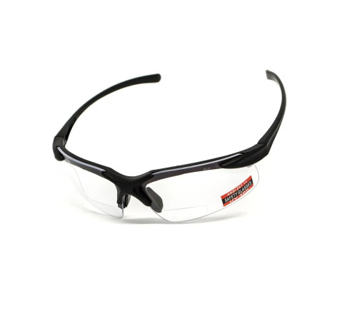 Окуляри захисні біфокальні Global Vision Apex Bifocal +2.0, прозорі Окуляри захисні біфокальні Global Vision Apex Bifocal +2.0, прозорі