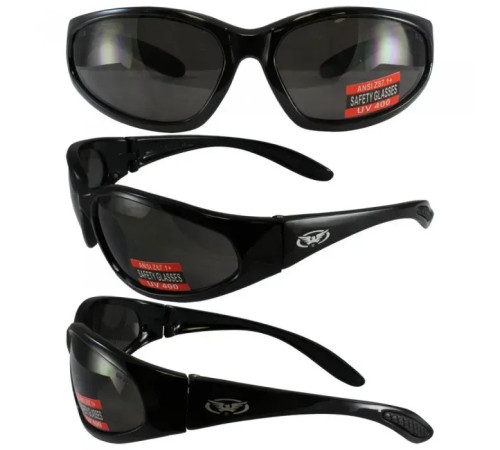 Окуляри захисні Global Vision Hercules-1, чорні Окуляри захисні Global Vision Hercules-1, чорні