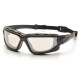 Окуляри захисні з ущільнювачем Pyramex i-Force XL Anti-Fog, світло-коричневі