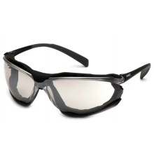 Окуляри захисні з ущільнювачем Pyramex Proximity (indoor/outdoor) Anti-Fog, дзеркальні напівтемні