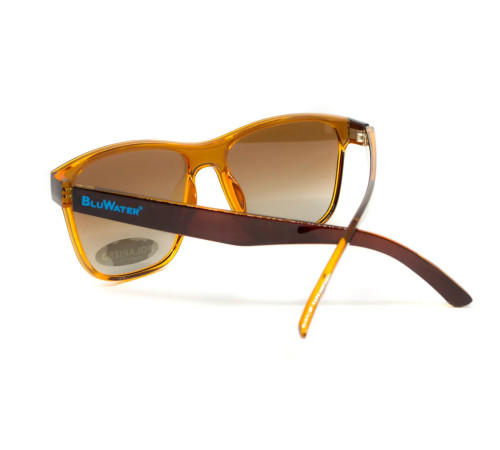 Окуляри поляризаційні BluWater Saltee Polarized, коричневі