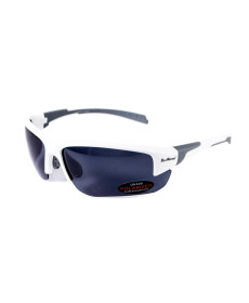 Окуляри BluWater Samson-3 White Polarized (gray), сірі