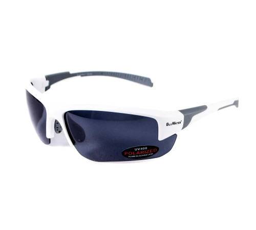 Окуляри BluWater Samson-3 White Polarized (gray), сірі Окуляри BluWater Samson-3 White Polarized (gray), сірі