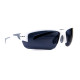 Окуляри BluWater Samson-3 White Polarized (gray), сірі