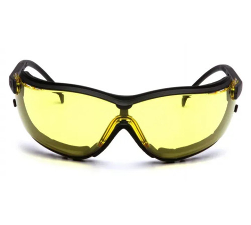 Окуляри захисні з ущільнювачем Pyramex V2G Anti-Fog, жовті Окуляри захисні з ущільнювачем Pyramex V2G Anti-Fog, жовті