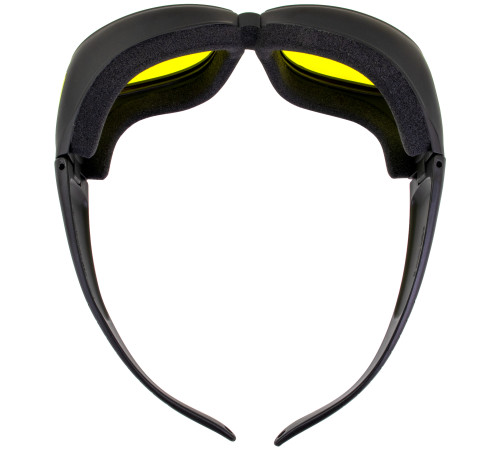 Окуляри захисні з ущільнювачем Global Vision Outfitter Anti-Fog, жовті