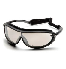 Окуляри захисні з ущільнювачем Pyramex XS3 Plus Anti-Fog, світло-коричневі