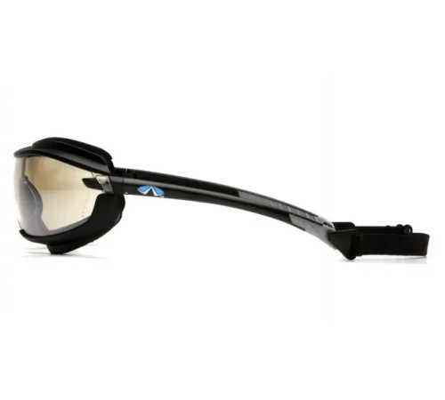 Окуляри захисні з ущільнювачем Pyramex XS3 Plus Anti-Fog, світло-коричневі Окуляри захисні з ущільнювачем Pyramex XS3 Plus Anti-Fog, світло-коричневі