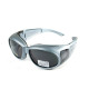 Окуляри захисні з ущільнювачем Global Vision Outfitter Metallic Anti-Fog, сірі