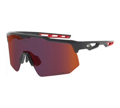 Окуляри захисні GOG Loki Photochromic Cat.0-3, чорно-червоні