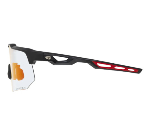 Окуляри захисні GOG Loki Photochromic Cat.0-3, чорно-червоні