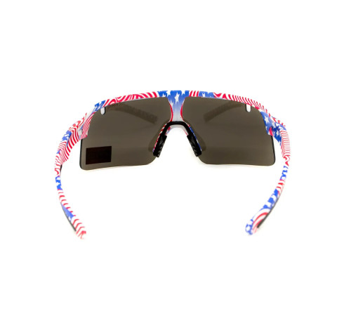 Окуляри захисні Global Vision Holeshot USA Flag, сірі Окуляри захисні Global Vision Holeshot USA Flag, сірі