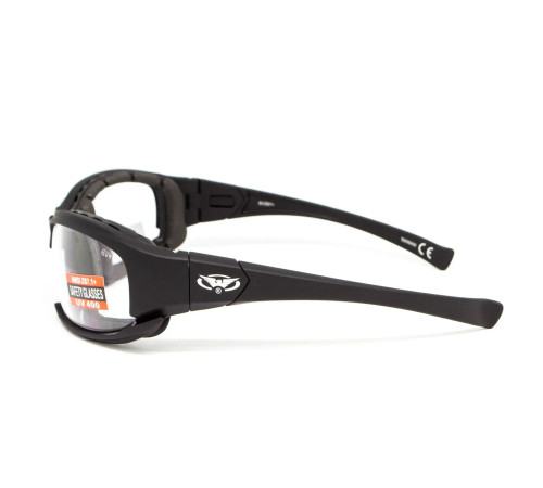 Окуляри захисні фотохромні Global Vision Assault Photochromic Anti-Fog, прозорі