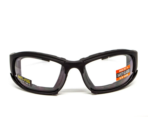 Окуляри захисні фотохромні Global Vision Assault Photochromic Anti-Fog, прозорі