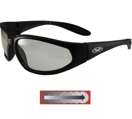 Окуляри захисні фотохромні Global Vision Hercules-1 Photochromic, прозорі