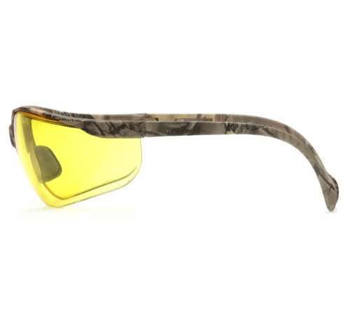 Окуляри захисні Pyramex Venture-2 Camo, жовті Окуляри захисні Pyramex Venture-2 Camo, жовті
