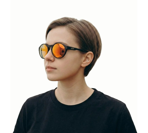 Окуляри захисні GOG Manaslu Photochromic Cat.2-4, чорно-сині