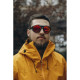 Окуляри захисні GOG Manaslu Photochromic Cat.2-4, чорно-червоні
