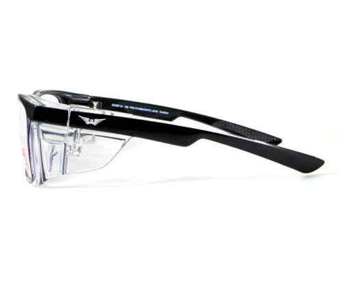 Окуляри під діоптрії Global Vision RX-T Сrystal Black (rx-able), прозорі