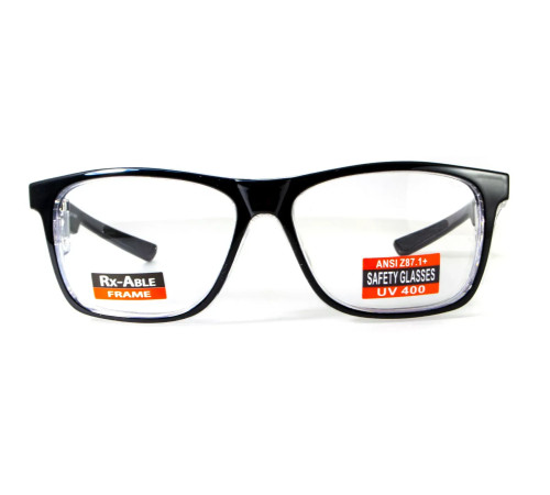 Окуляри під діоптрії Global Vision RX-T Сrystal Black (rx-able), прозорі