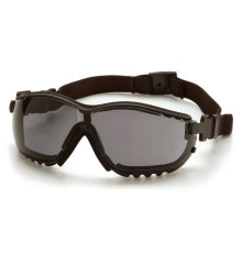 Окуляри захисні з ущільнювачем Pyramex V2G Super Anti-Fog H2MAX, сірі