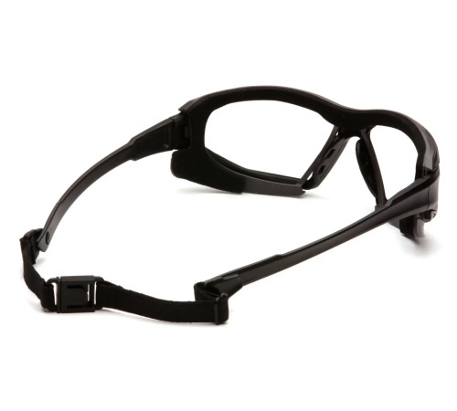 Окуляри захисні з ущільнювачем Pyramex Highlander-Plus Anti-Fog, прозорі Окуляри захисні з ущільнювачем Pyramex Highlander-Plus Anti-Fog, прозорі