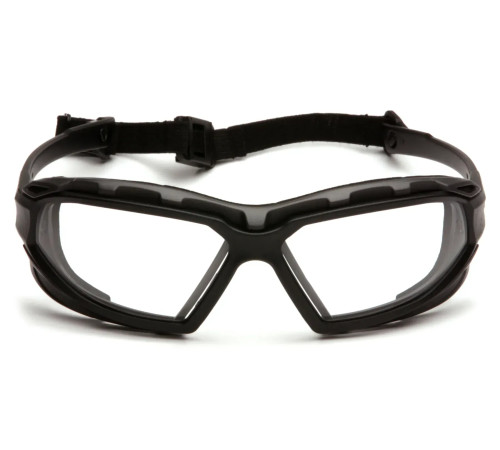 Окуляри захисні з ущільнювачем Pyramex Highlander-Plus Anti-Fog, прозорі Окуляри захисні з ущільнювачем Pyramex Highlander-Plus Anti-Fog, прозорі