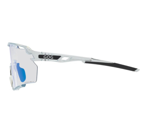 Окуляри захисні GOG Prometheus Photochromic Cat.0-3, блакитні