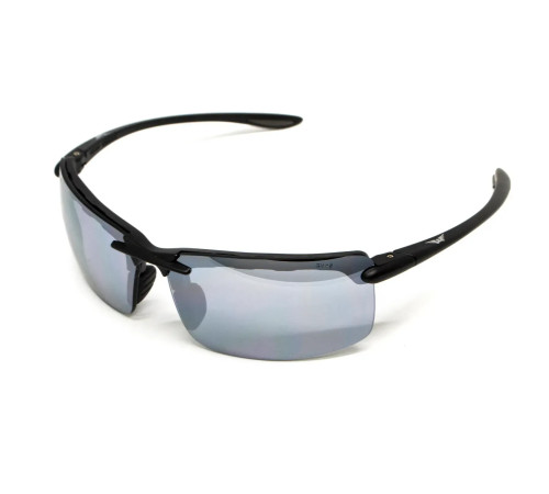 Окуляри захисні Global Vision Wheelin Black, сірі Окуляри захисні Global Vision Wheelin Black, сірі