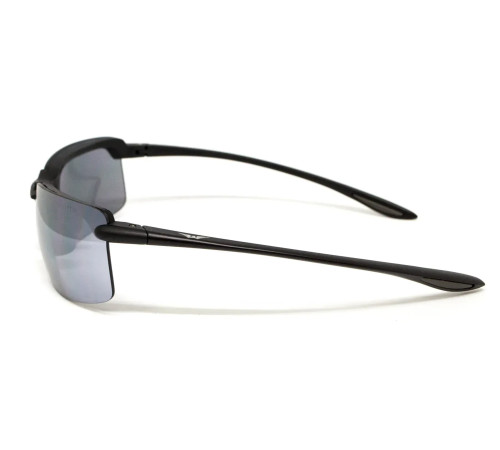 Окуляри захисні Global Vision Wheelin Black, сірі Окуляри захисні Global Vision Wheelin Black, сірі