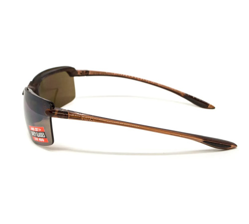 Окуляри захисні Global Vision Wheelin Crystal Brown, коричневі Окуляри захисні Global Vision Wheelin Crystal Brown, коричневі