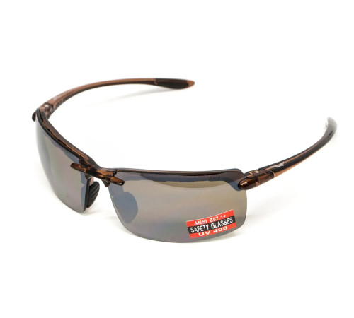 Окуляри захисні Global Vision Wheelin Crystal Brown, коричневі Окуляри захисні Global Vision Wheelin Crystal Brown, коричневі